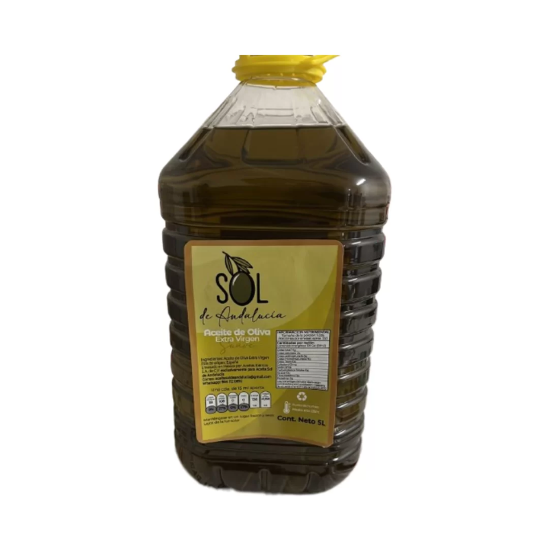 ACEITE DE OLIVA EXTRAVIRGEN ESPAÑOL ANDALUCIA 5L