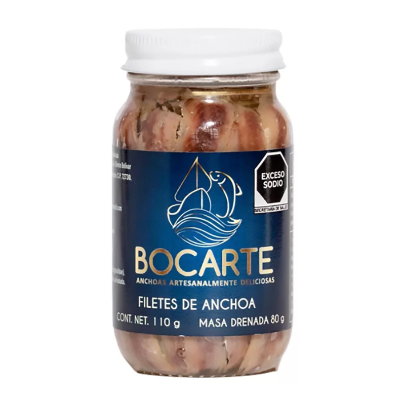 ANCHOA BOCARTE 110 GR/ MASA DRENADA 80GR