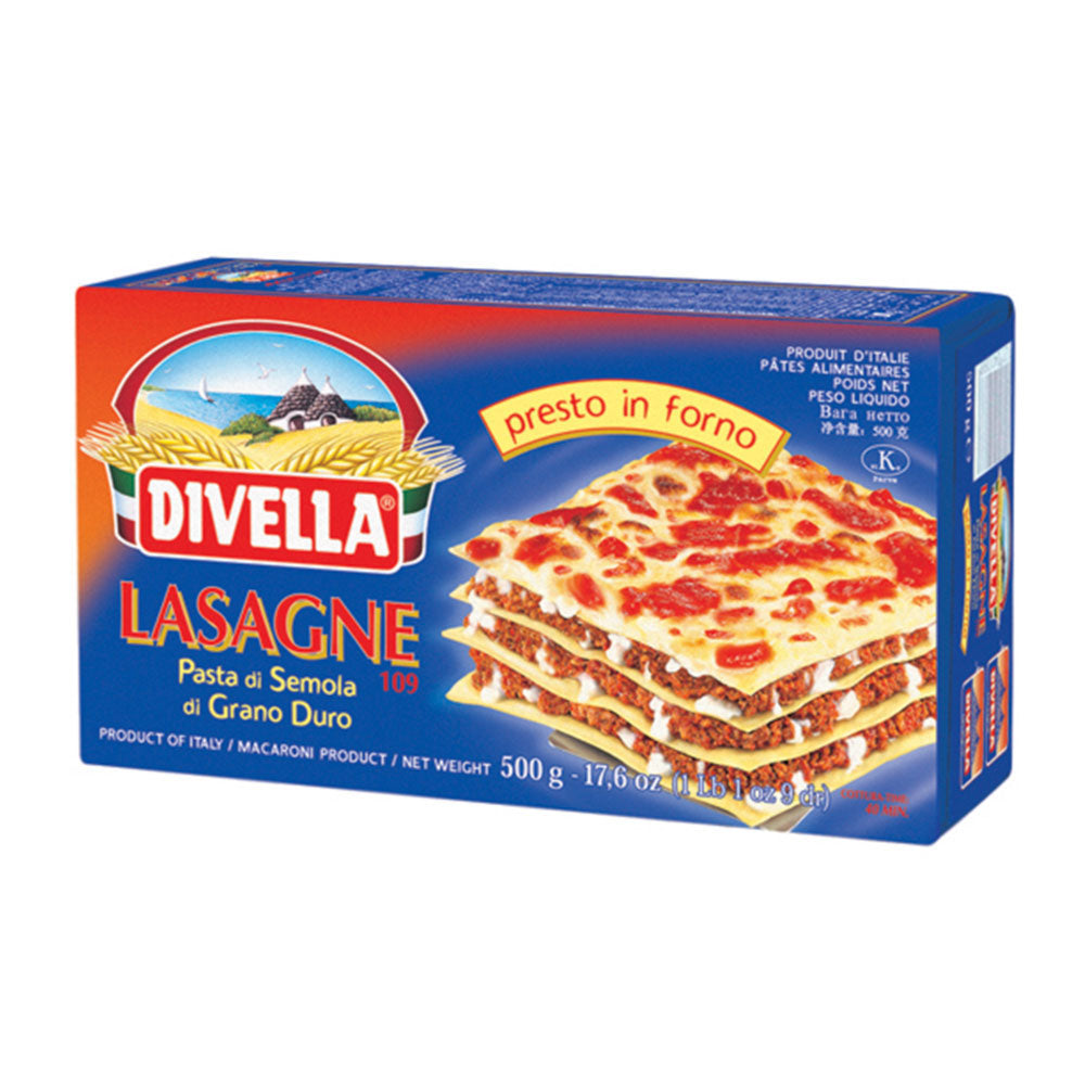 LASAGNA TRIGO DIVELLA 500G