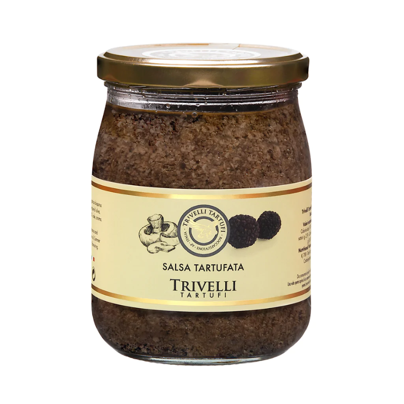SALSA TRUFA NEGRA TRIVELLI 500GR LINEA PREMIUM