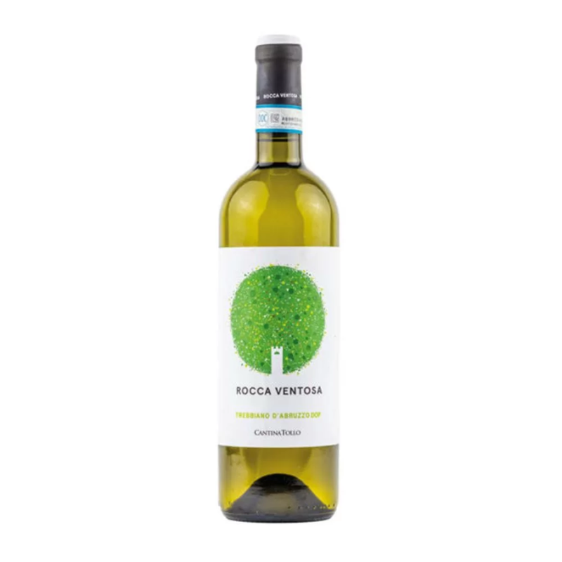 VINO BLANCO TREBBIANO D´ABRUZZO ROCCA VENTOSA 750ML