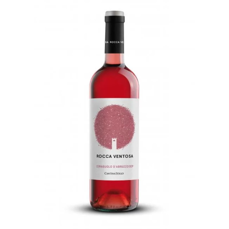 VINO ROSADO CERASUOLO ROCCAVENTOSA 750ML