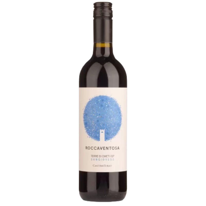 VINO TINTO SANGIOVESE IGP ROCCAVENTOSA 750ML