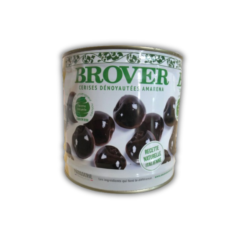 LATA CEREZAS AMARENA 2.75KG/MASA DRENADA 1.37KG BROVER
