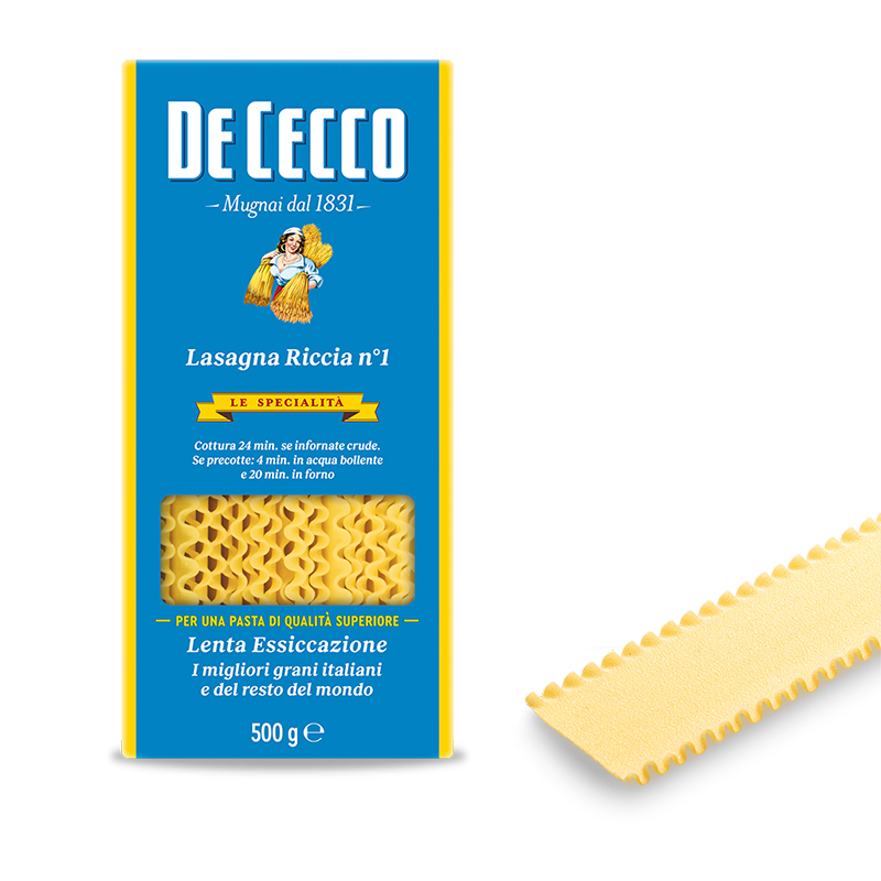LASAGNA DE CECCO RICCIA 500GR