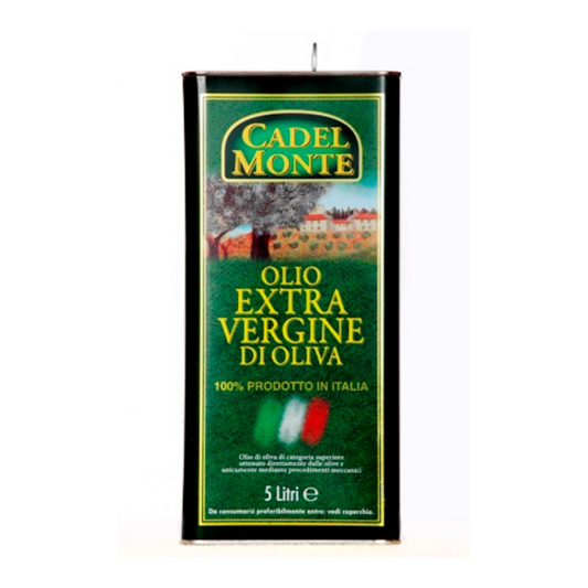 ACEITE DE OLIVA EXTRA VIRGEN ITALIANO CADELMONTE 5L