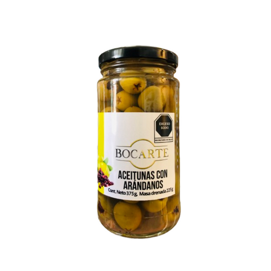 ACEITUNAS CON ARANDANOS BOCARTE 375GR/225