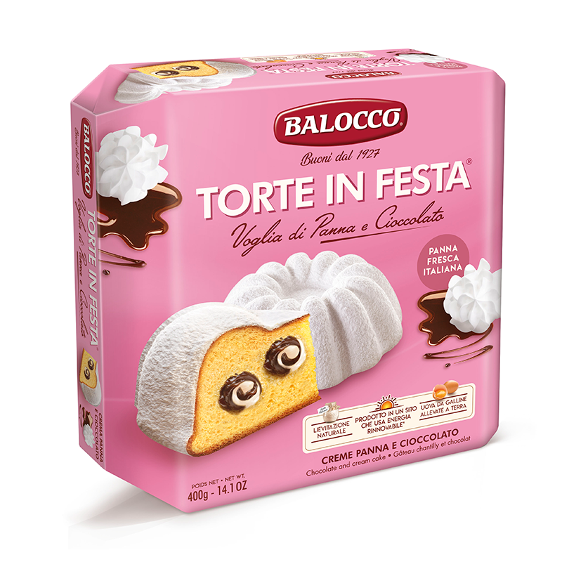 TORTA PANNA CIOCCOLATO BALOCCO 400GR